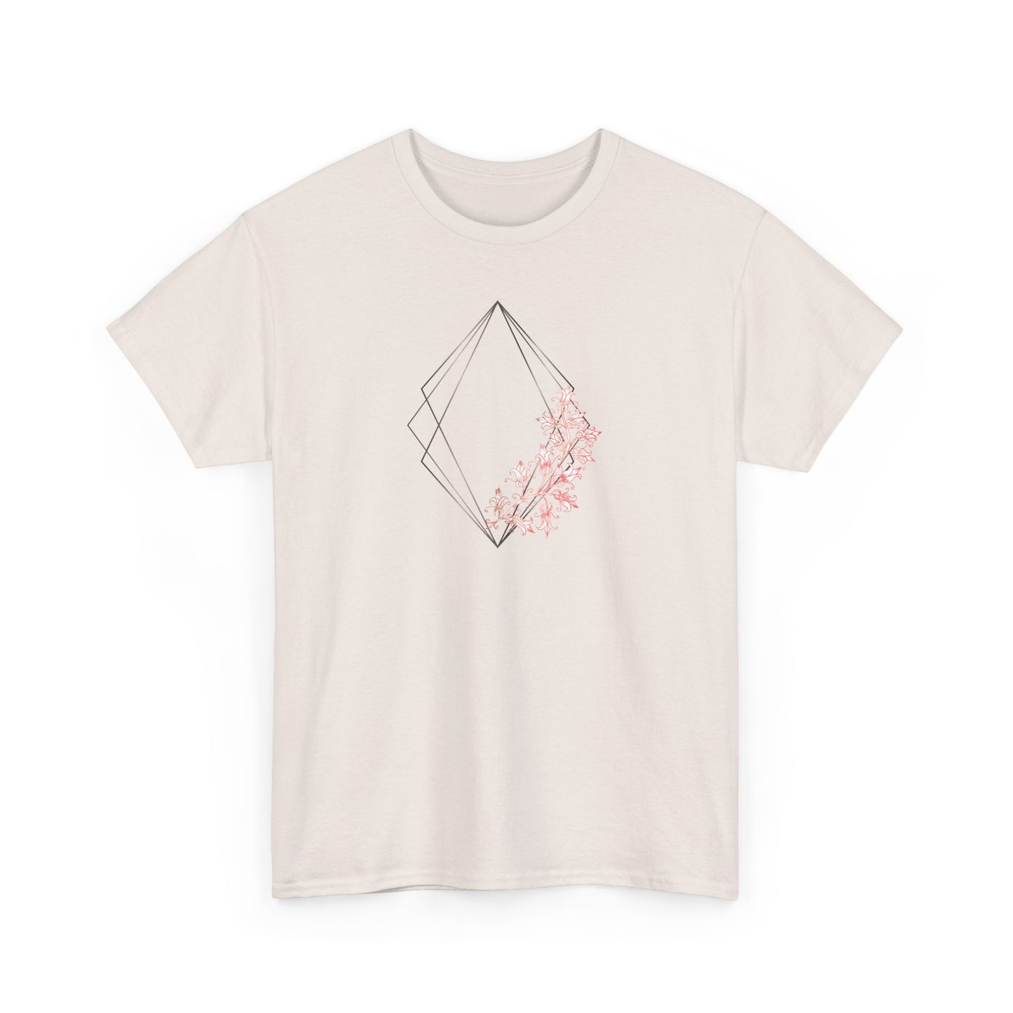 Floral Diamond Short Sleeve Tee