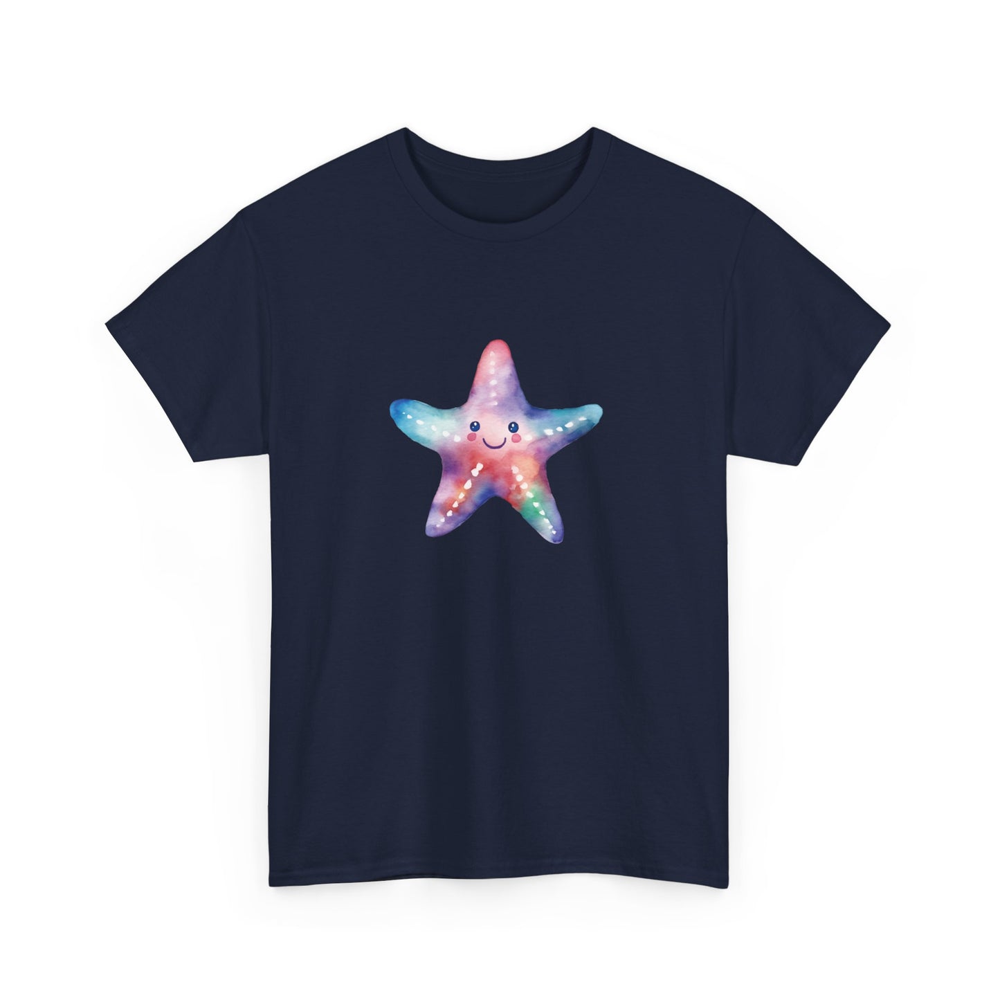 Watercolor Starfish Short Sleeve Tee