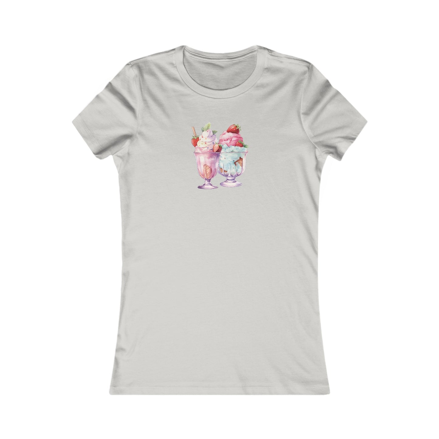 Ice Cream Sundae Fitted Tee