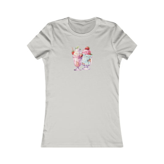 Ice Cream Sundae Fitted Tee