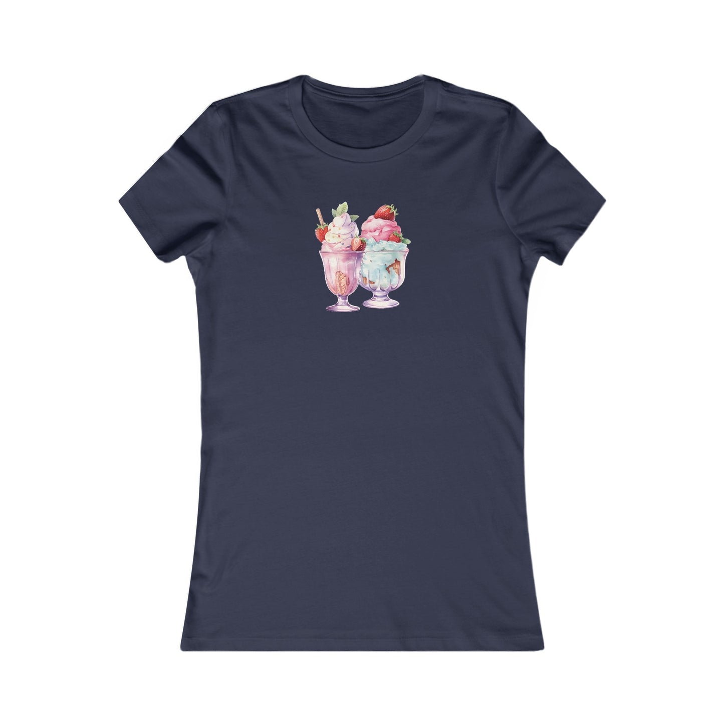 Ice Cream Sundae Fitted Tee