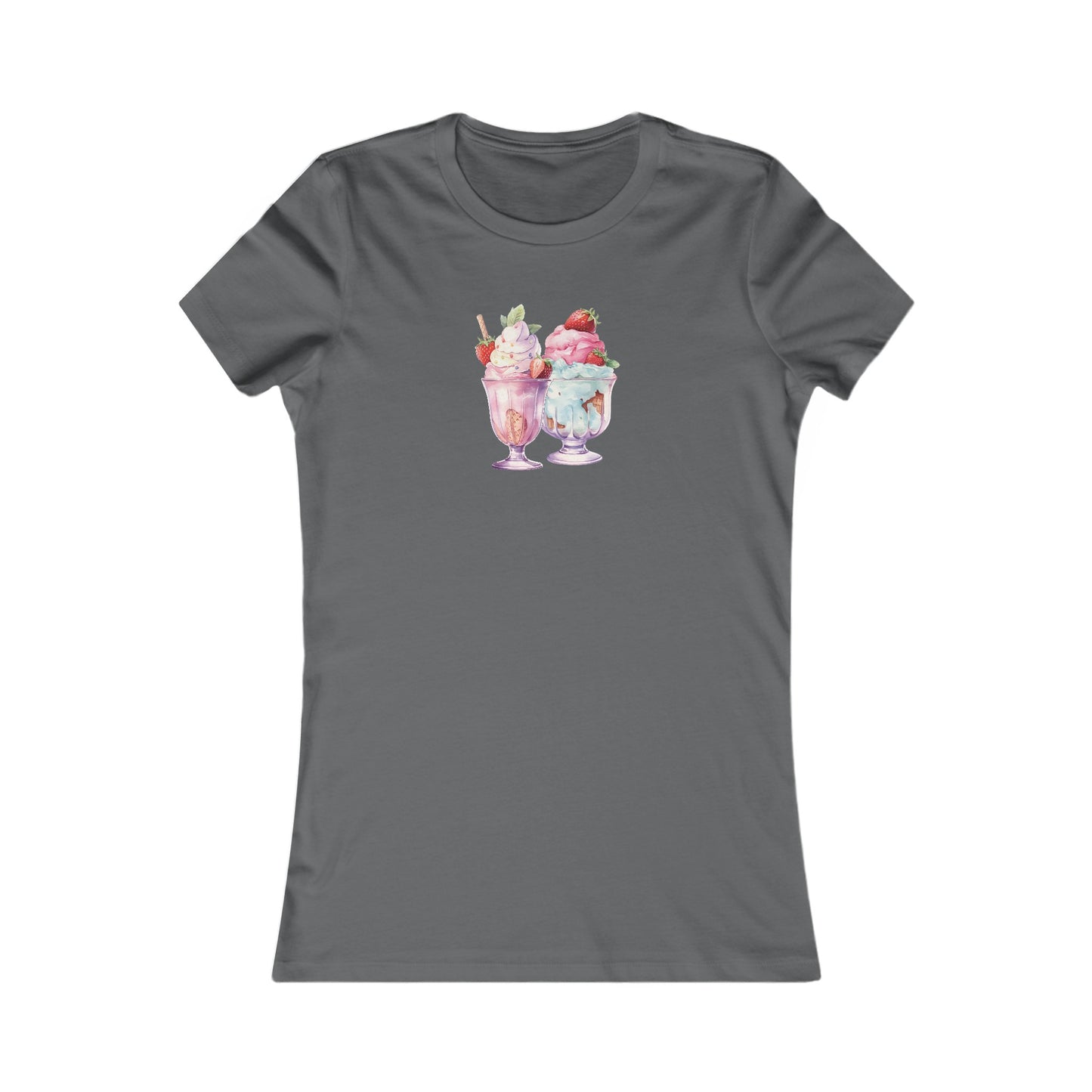 Ice Cream Sundae Fitted Tee