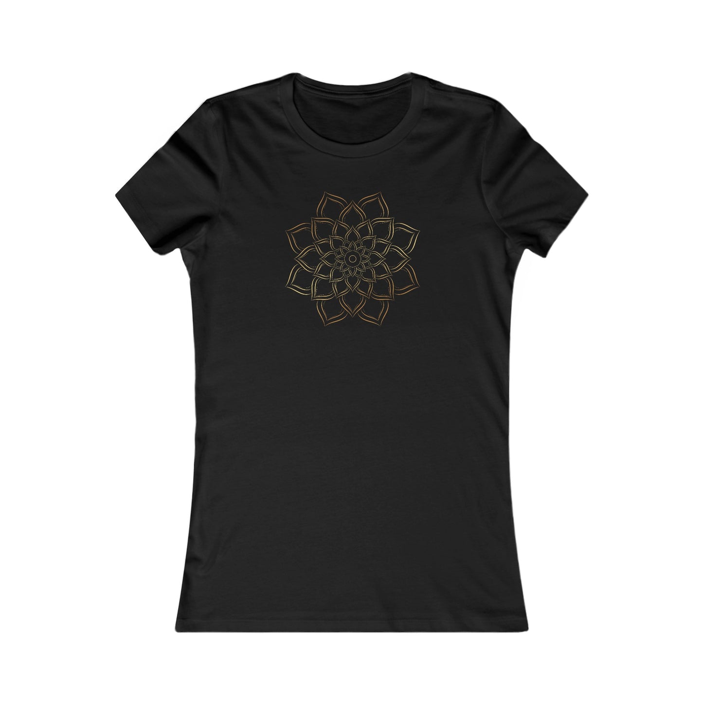 Colorful Mandala Fitted Tee (026)