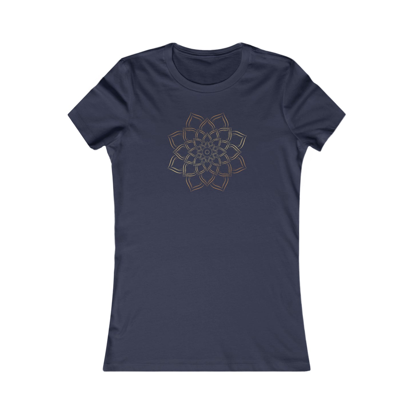 Colorful Mandala Fitted Tee (026)