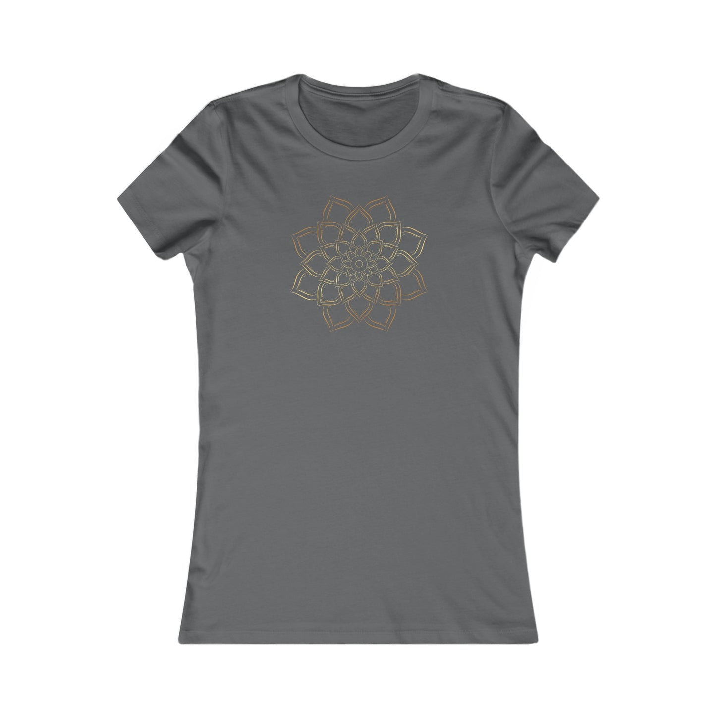Colorful Mandala Fitted Tee (026)