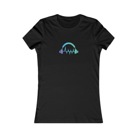 Headphones Fitted Tee