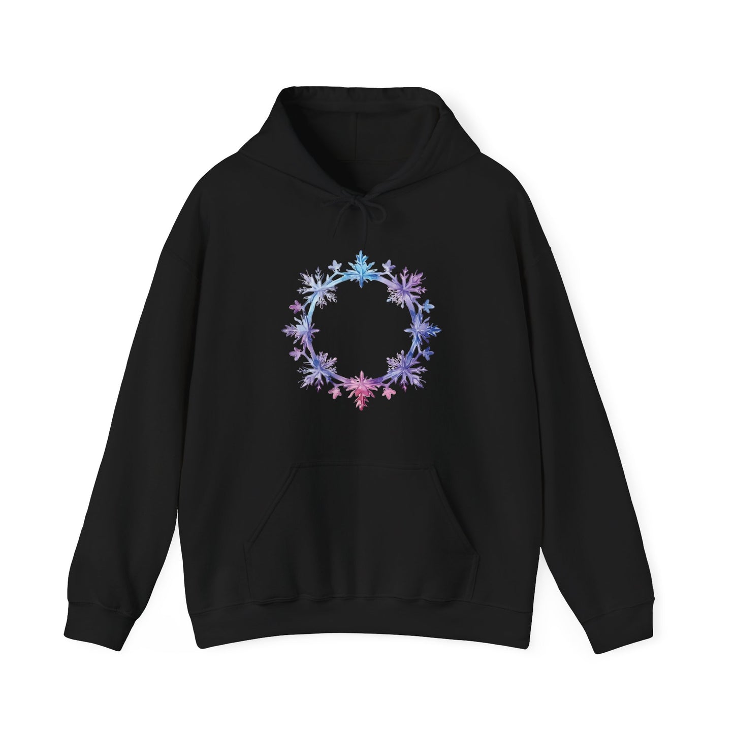 Snowflake Circle Hooded Sweatshirt