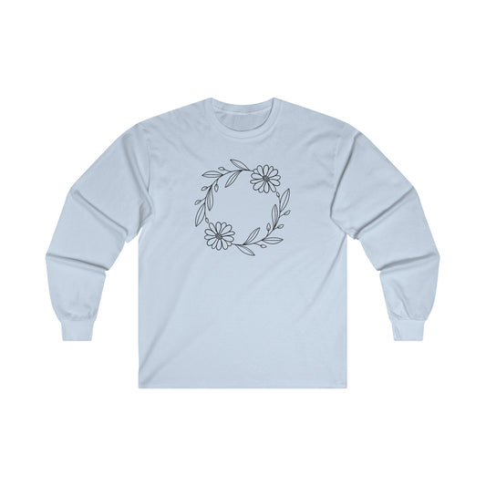 Sunflower Circle Long Sleeve Tee