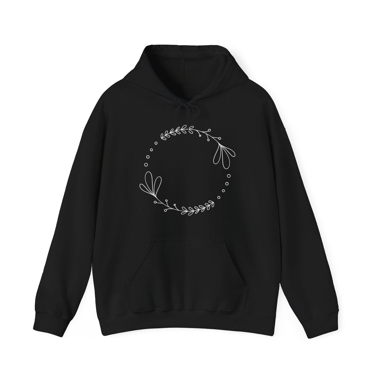 Leaf Circle Hooded Sweatshirt