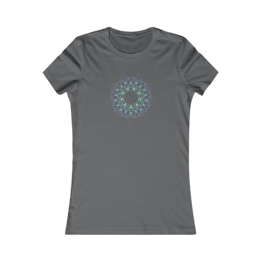 Colorful Mandala Fitted Tee (007)