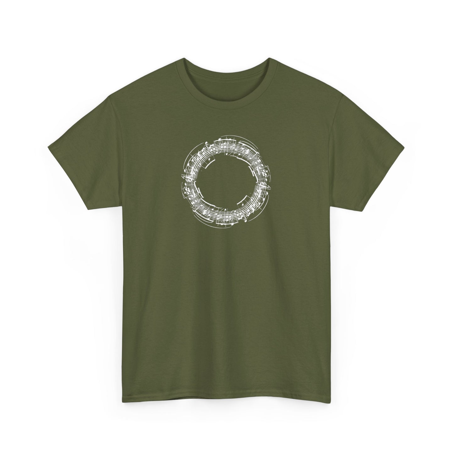 Music Note Circle Short Sleeve Tee