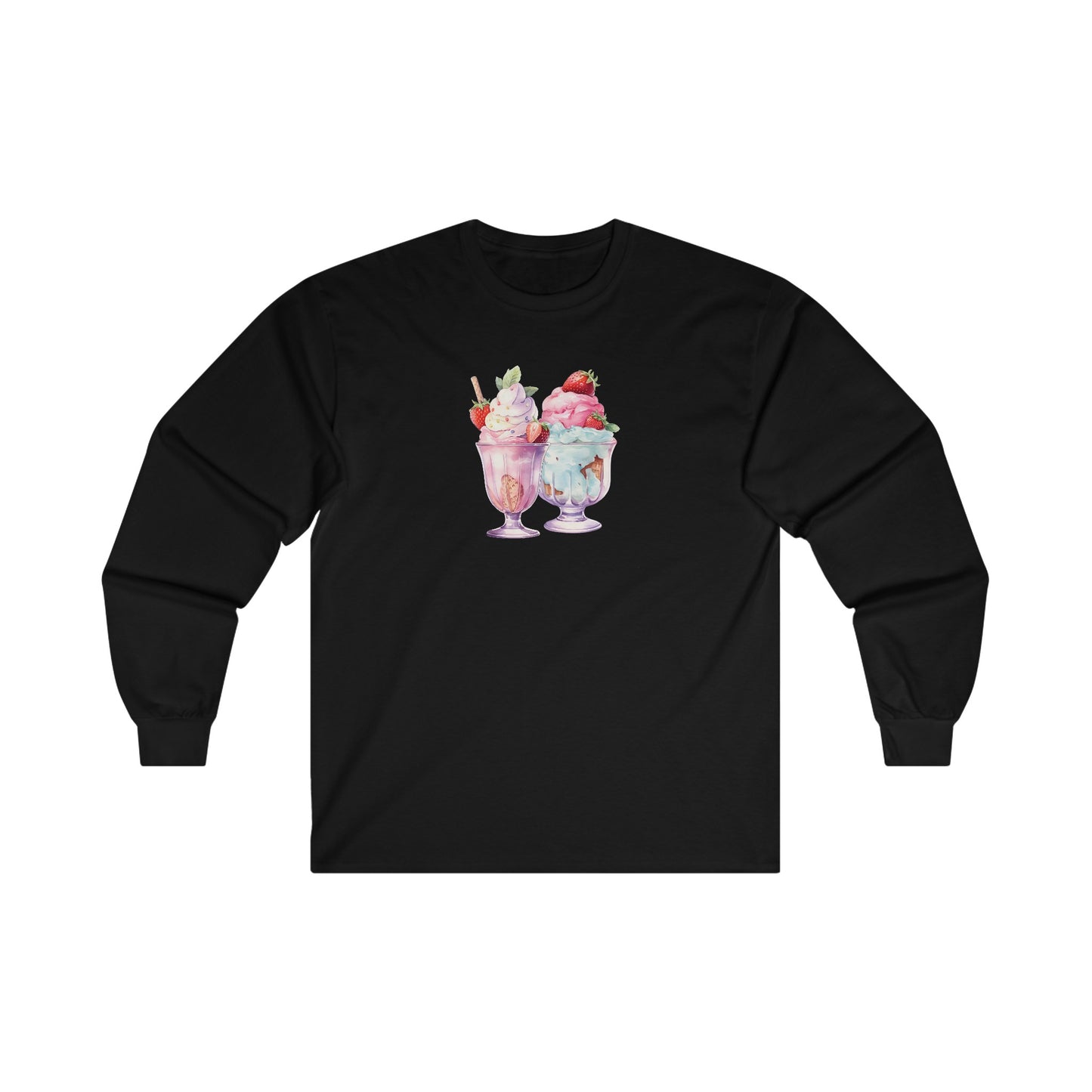 Ice Cream Sundae Long Sleeve Tee