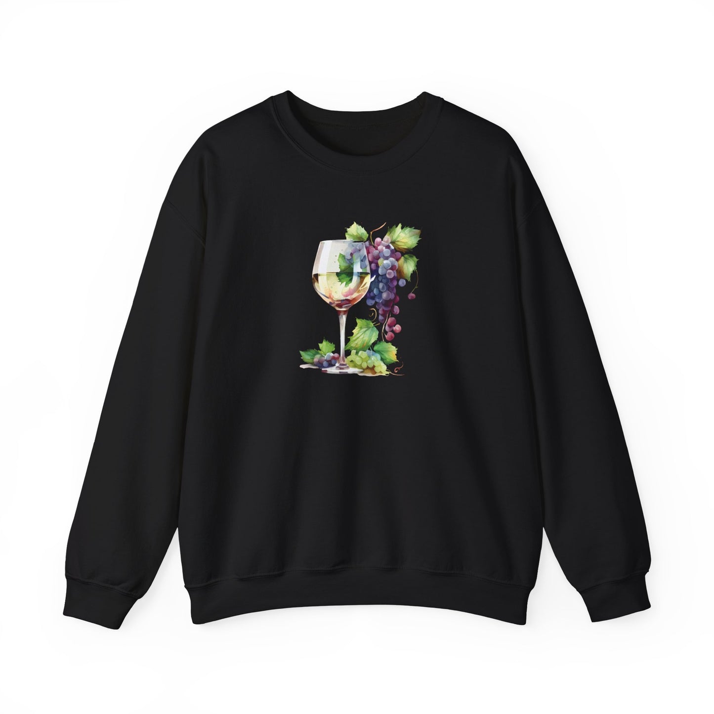 Watercolor White Wine Sweatshirt