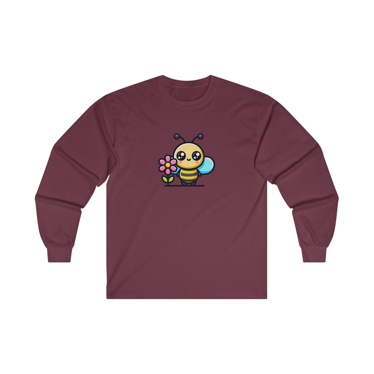 Cute Bee Long Sleeve Tee