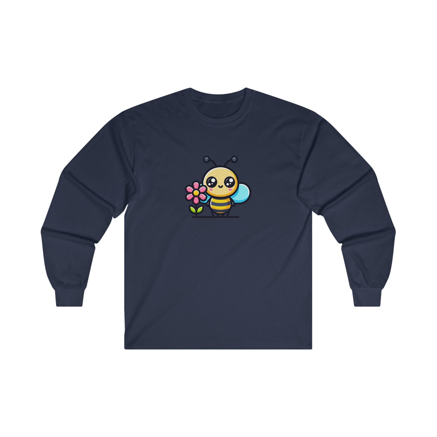 Cute Bee Long Sleeve Tee