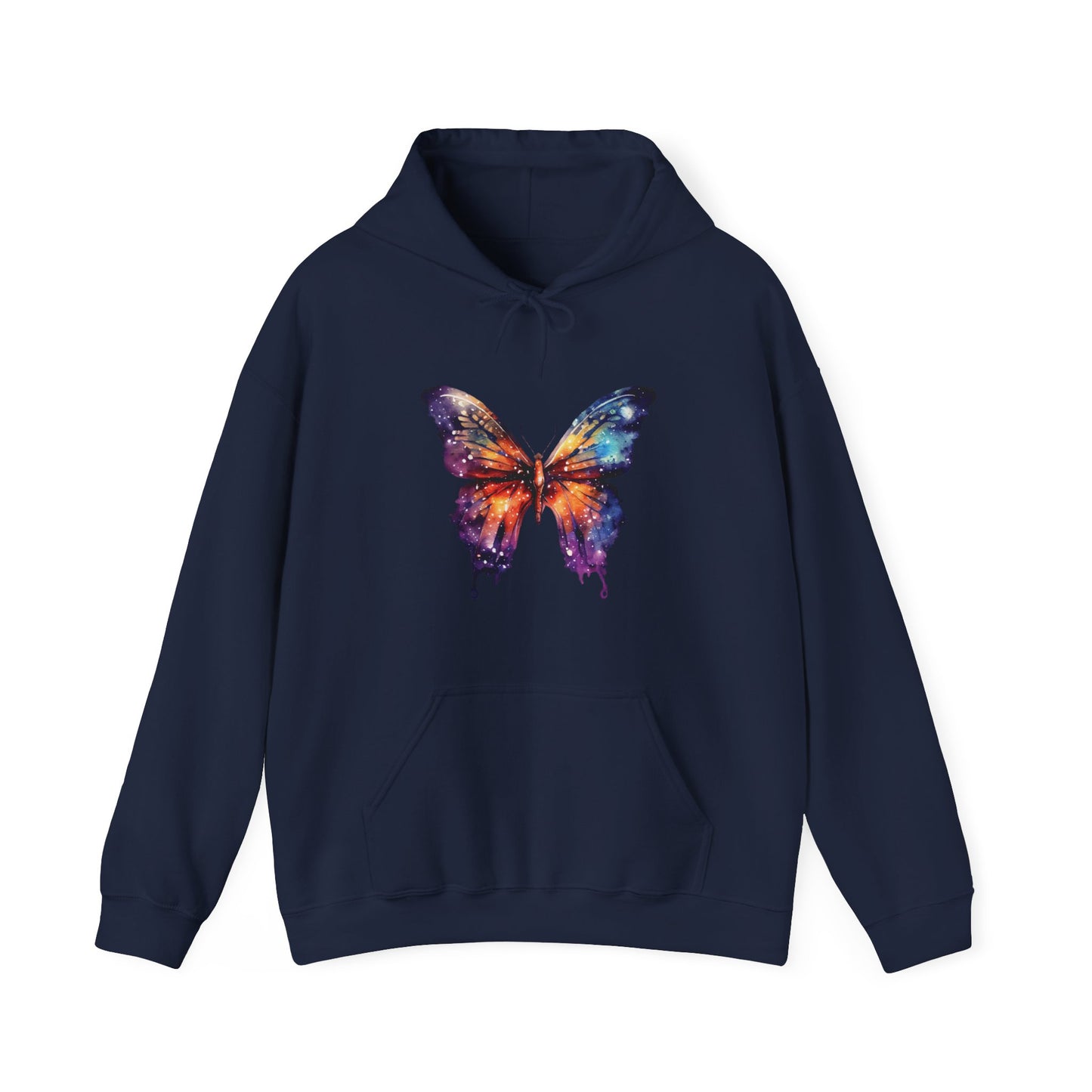 Galaxy Butterfly Hooded Sweatshirt
