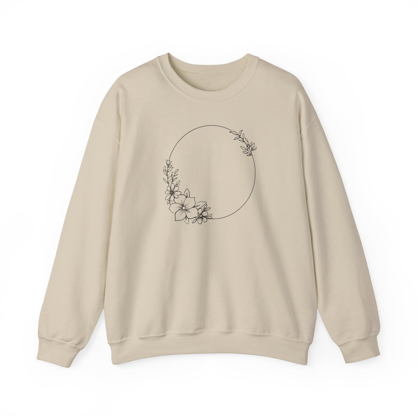 Flowers Circle Sweatshirt