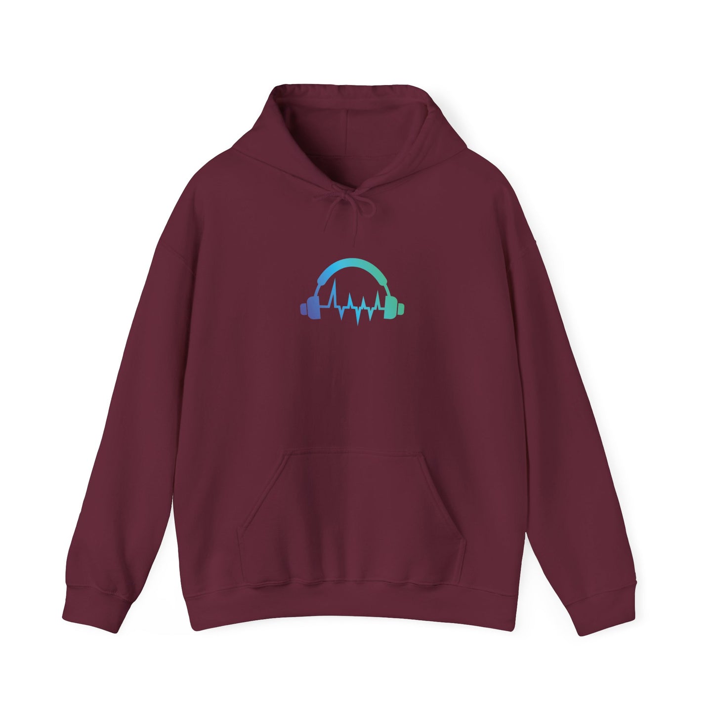 Headphones Hooded Sweatshirt