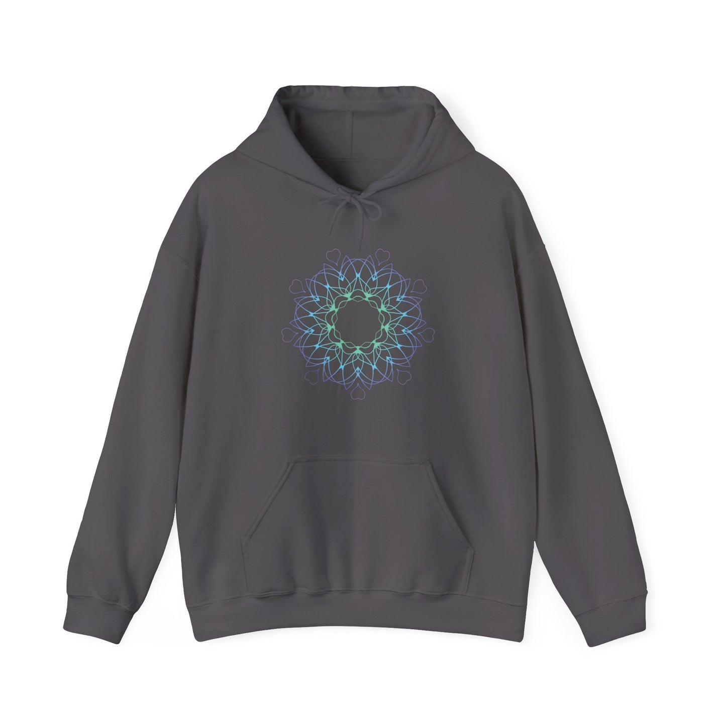 Colorful Mandala Hooded Sweatshirt (007)