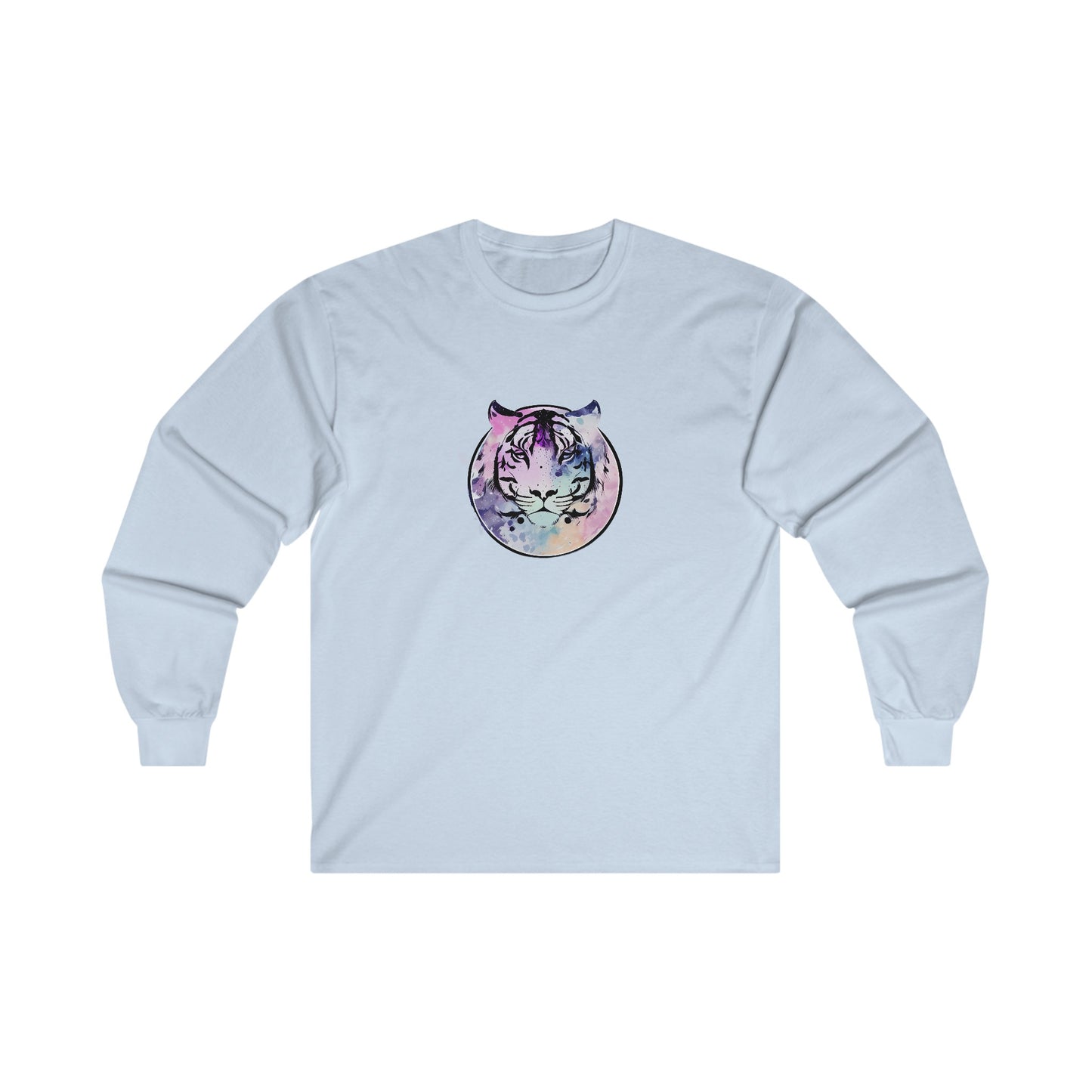 Watercolor Tiger Long Sleeve Tee