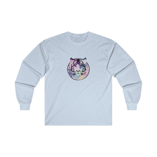 Watercolor Tiger Long Sleeve Tee