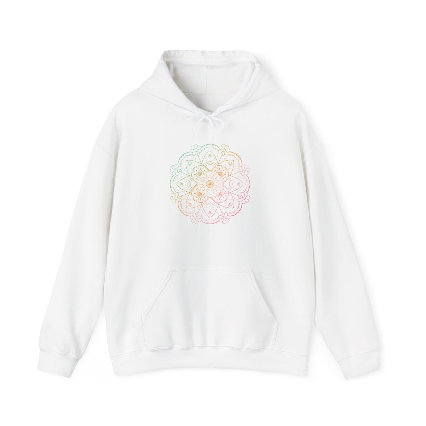Colorful Mandala Hooded Sweatshirt (041)