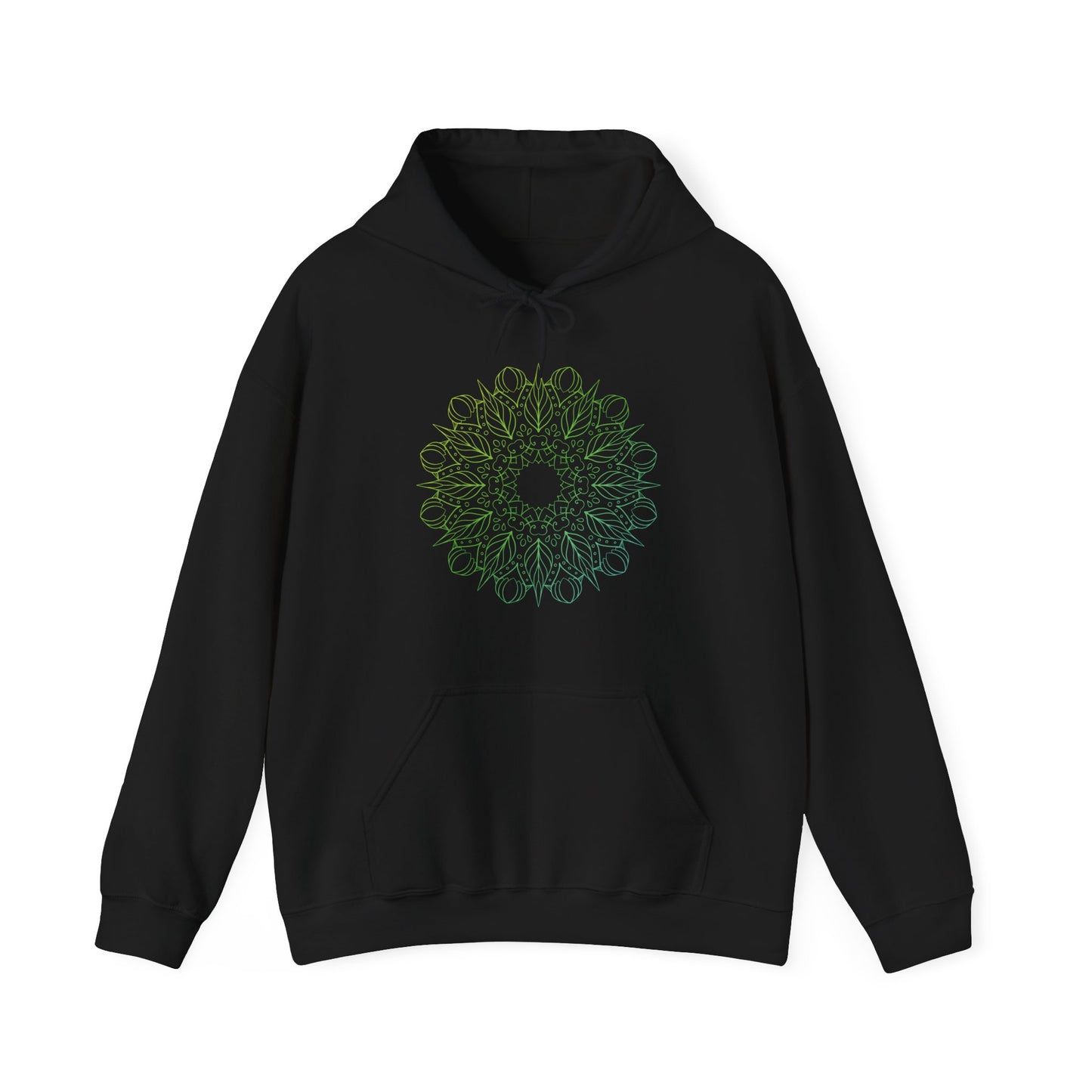 Colorful Mandala Hooded Sweatshirt (010)