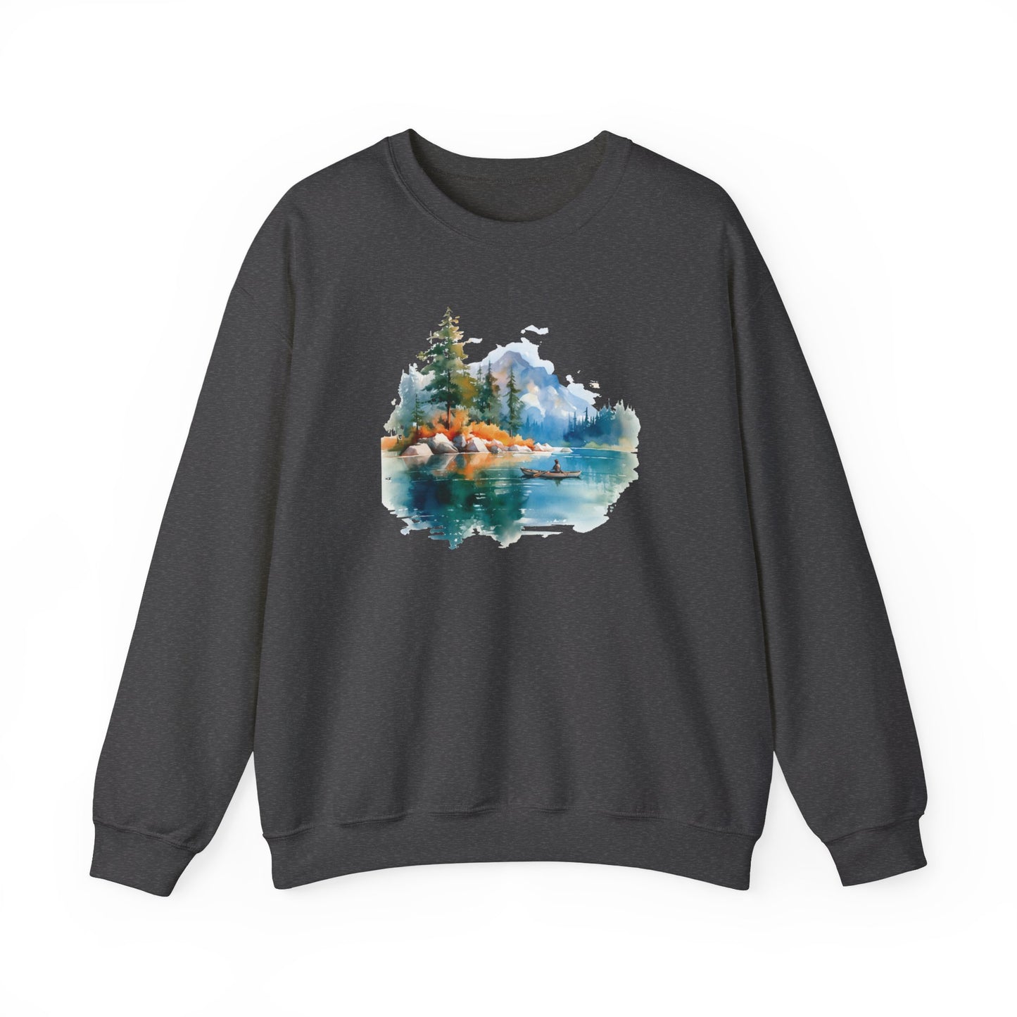 Watercolor Lake Sweatshirt