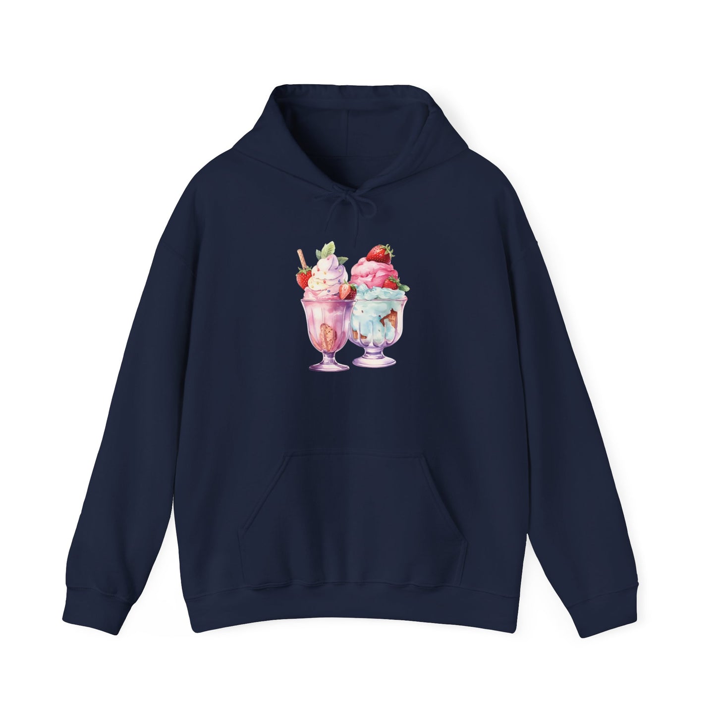 Ice Cream Sundae Hooded Sweatshirt