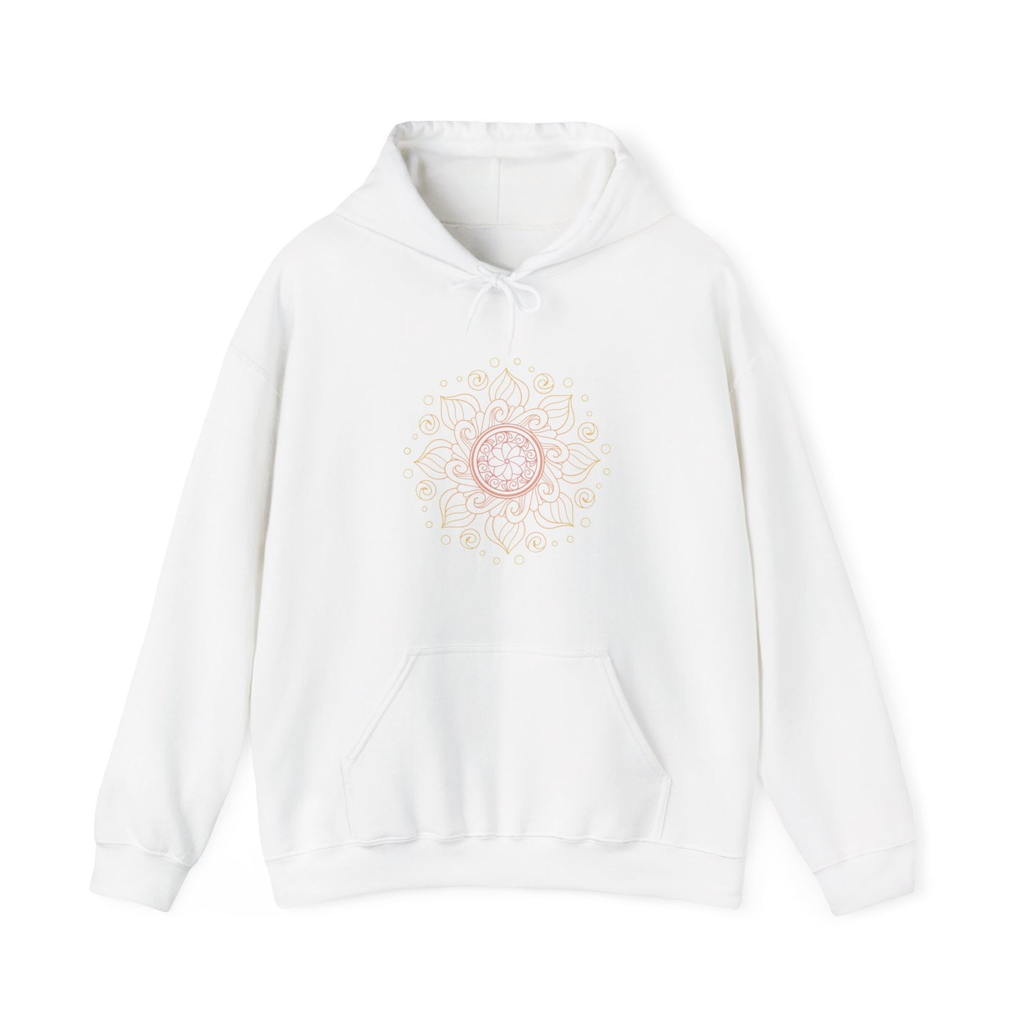 Colorful Mandala Hooded Sweatshirt (028)