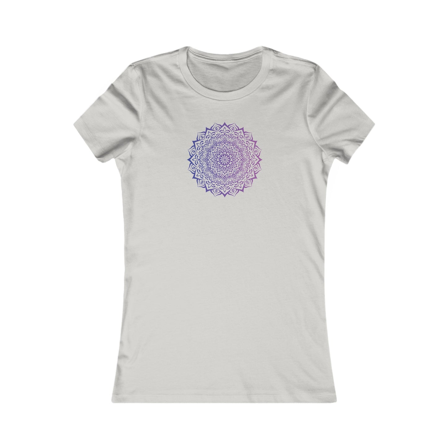 Colorful Mandala Fitted Tee (018)