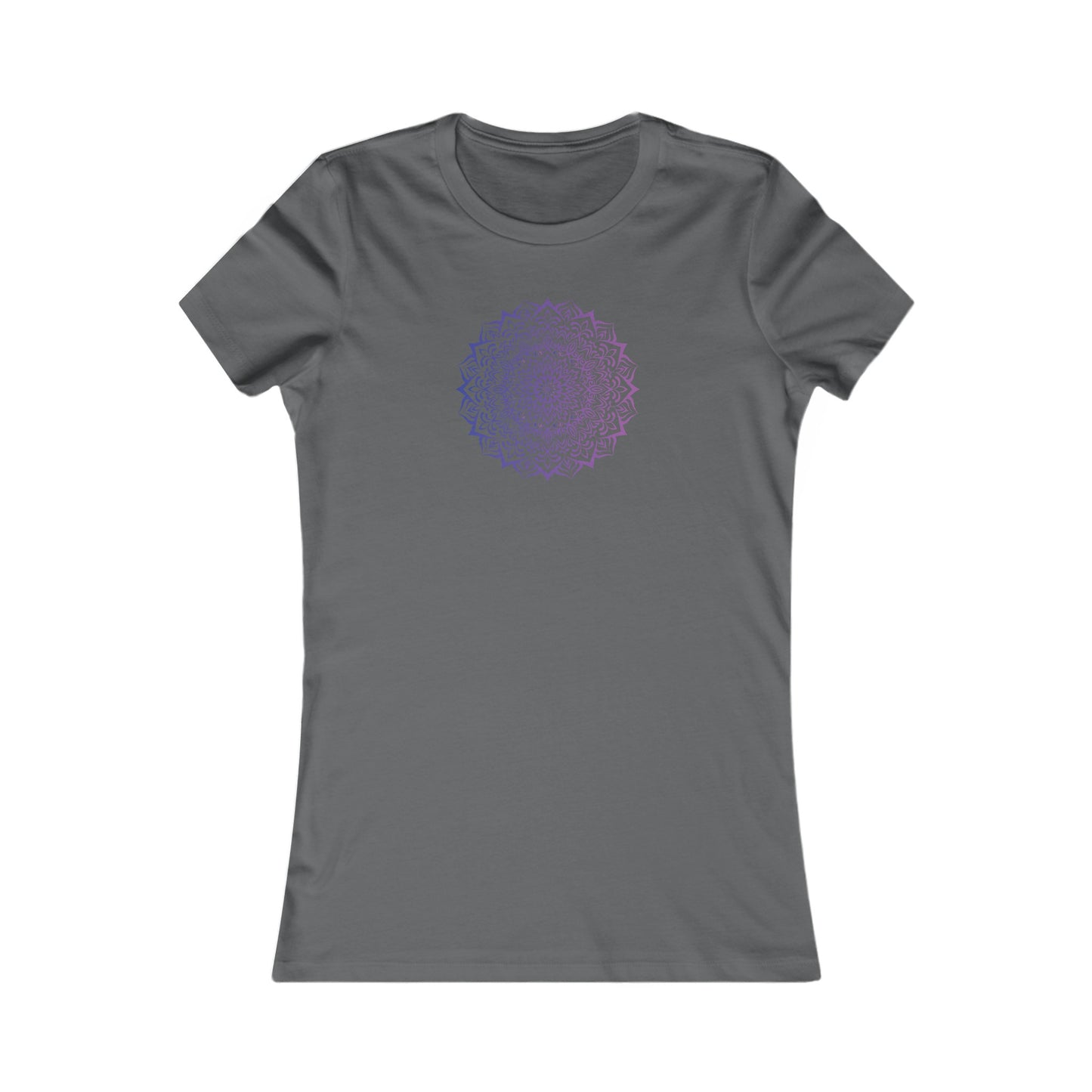 Colorful Mandala Fitted Tee (018)