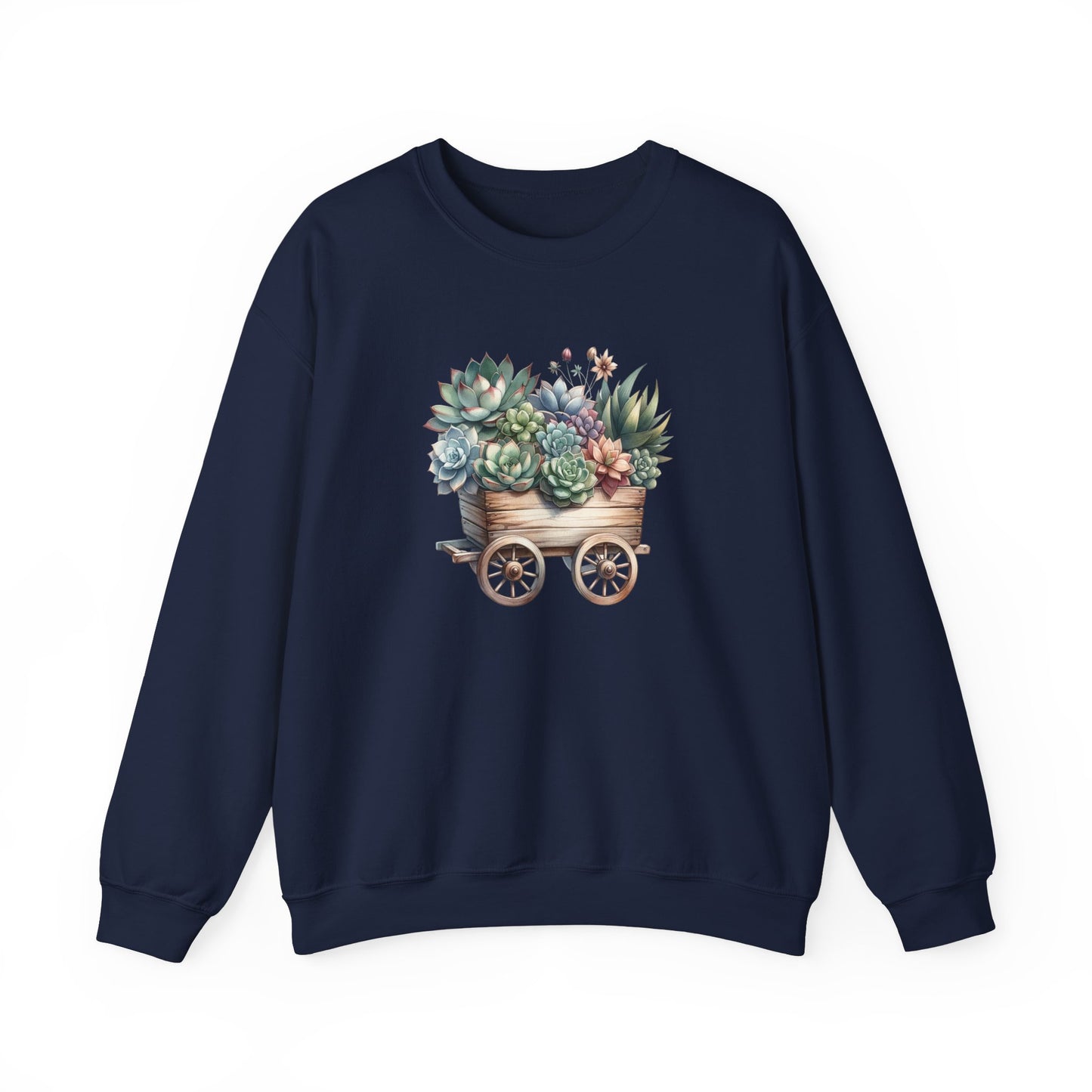 Succulent Wheelbarrow Sweatshirt