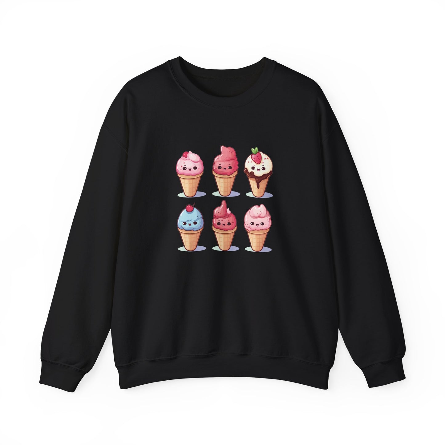 Ice Cream Cone Set Sweatshirt
