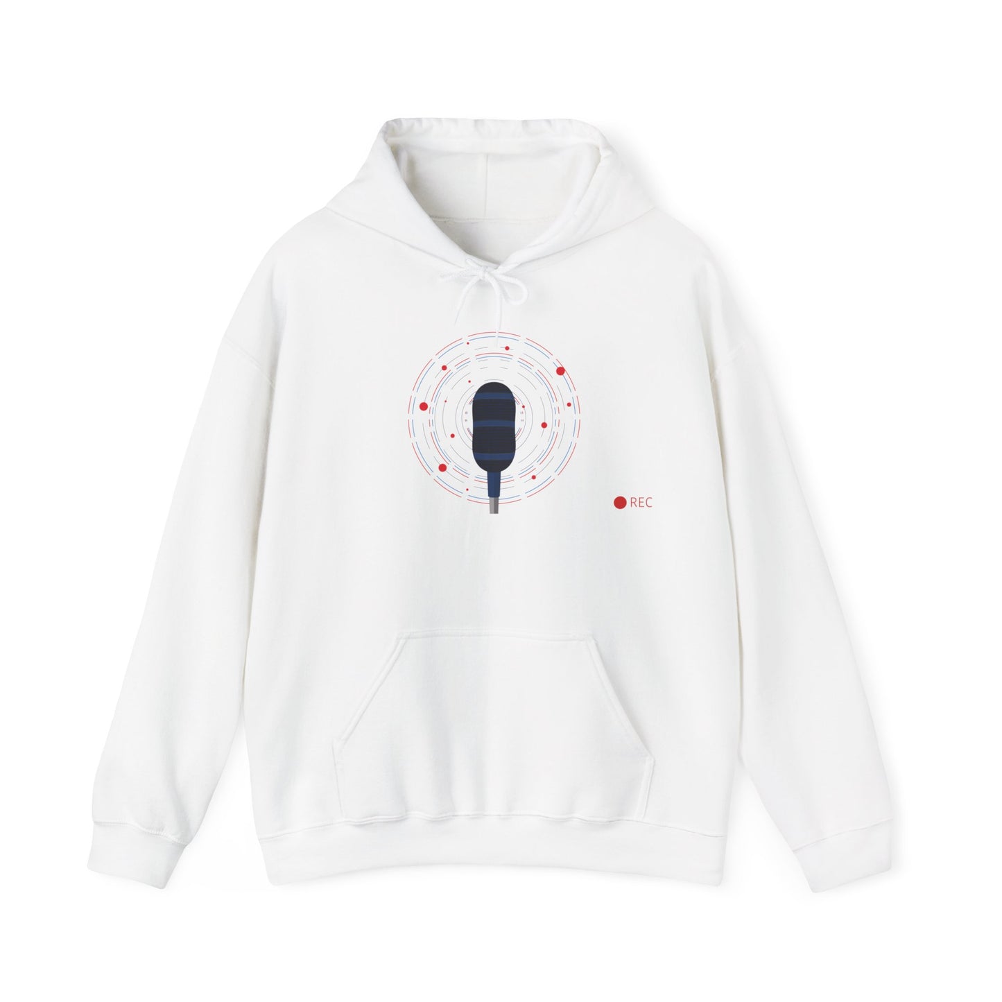 Microphone Hooded Sweatshirt