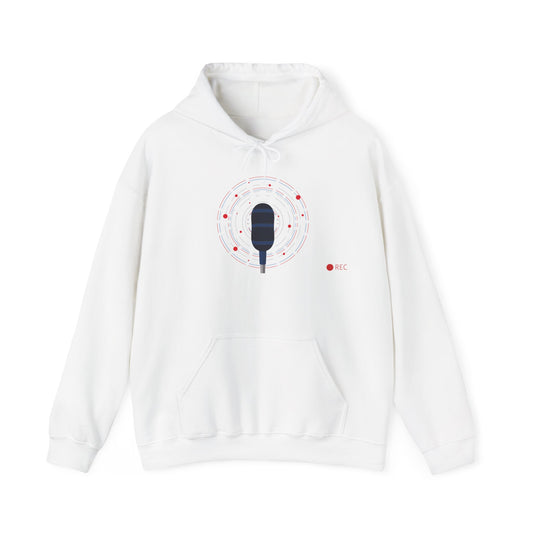 Microphone Hooded Sweatshirt