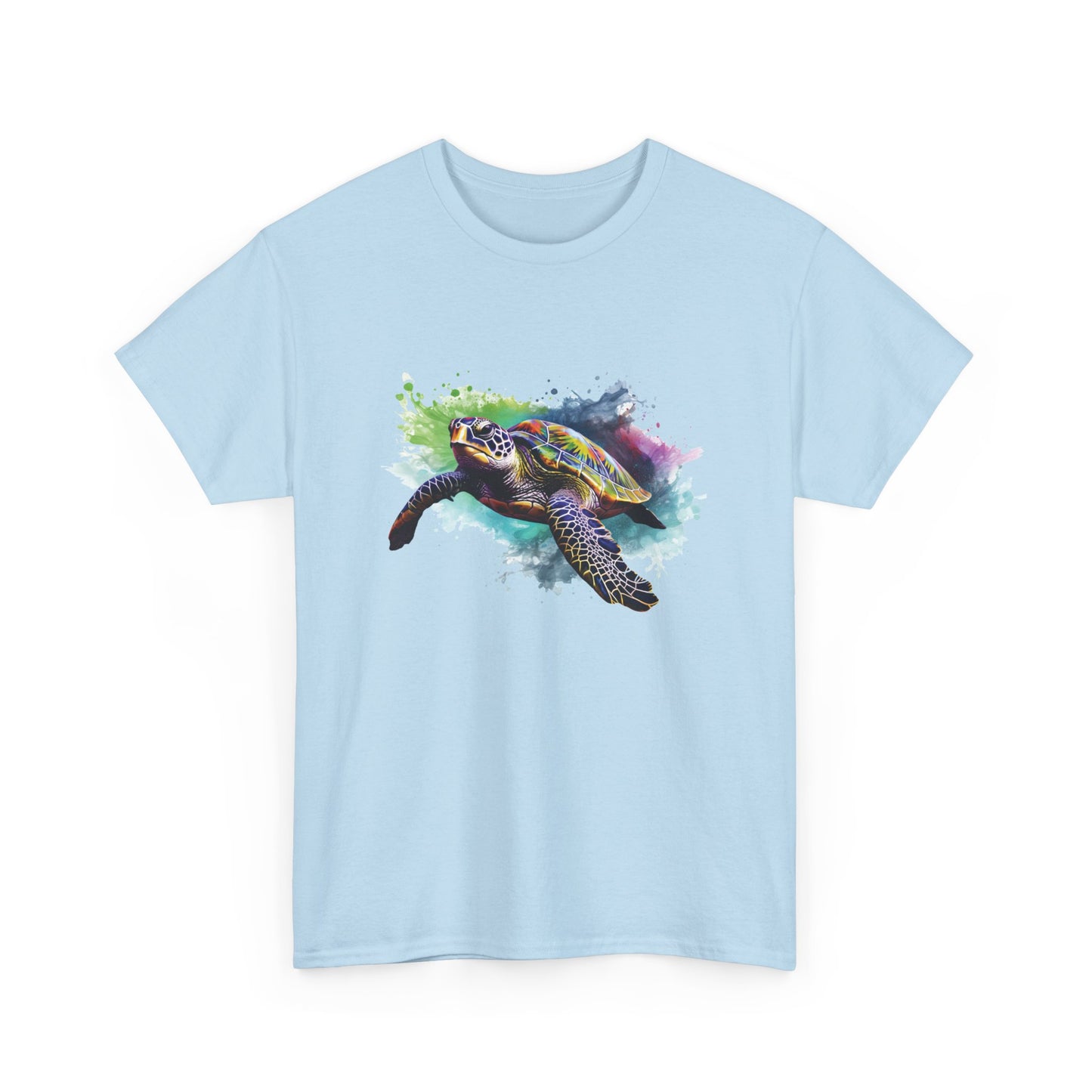 Watercolor Sea Turtle Short Sleeve Tee