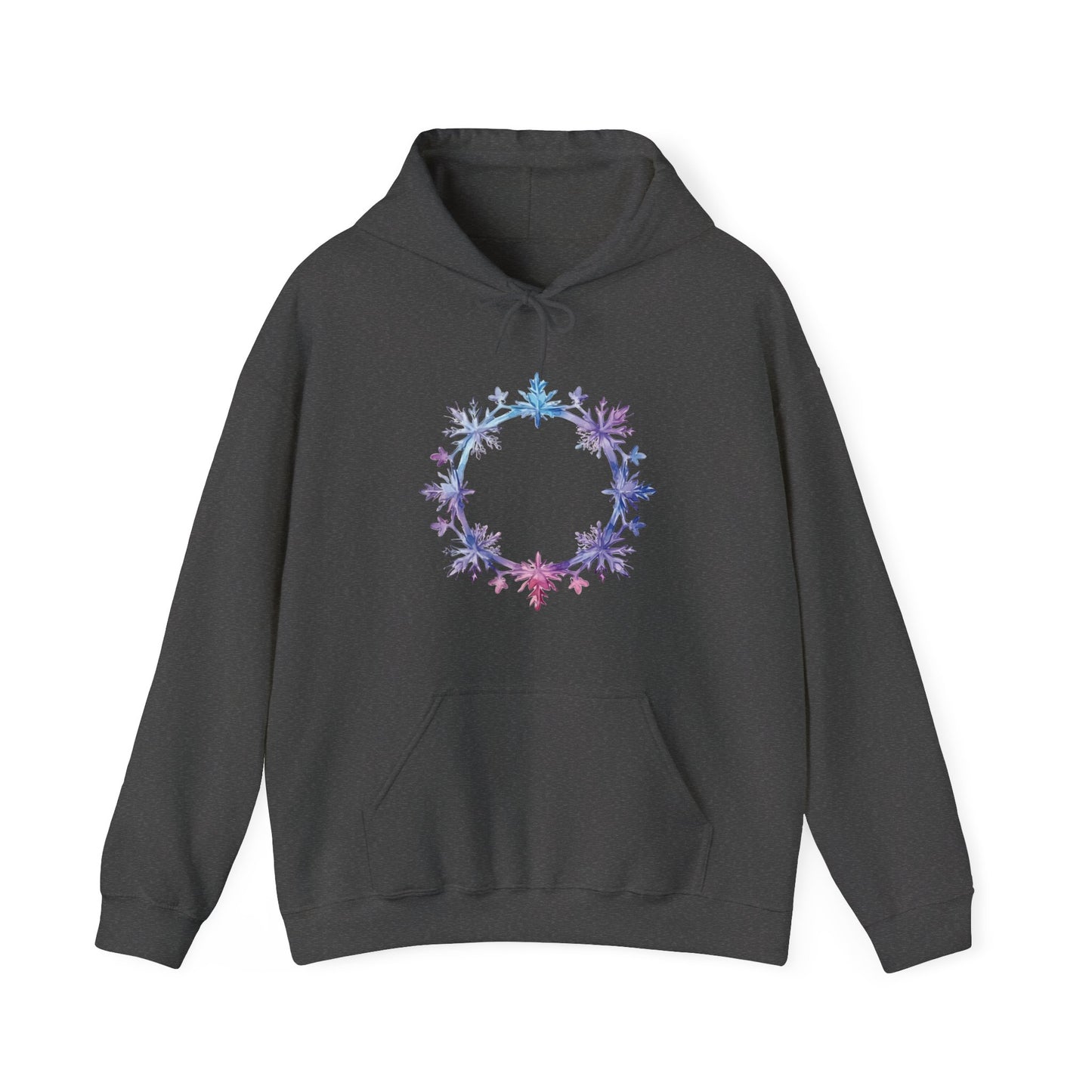 Snowflake Circle Hooded Sweatshirt