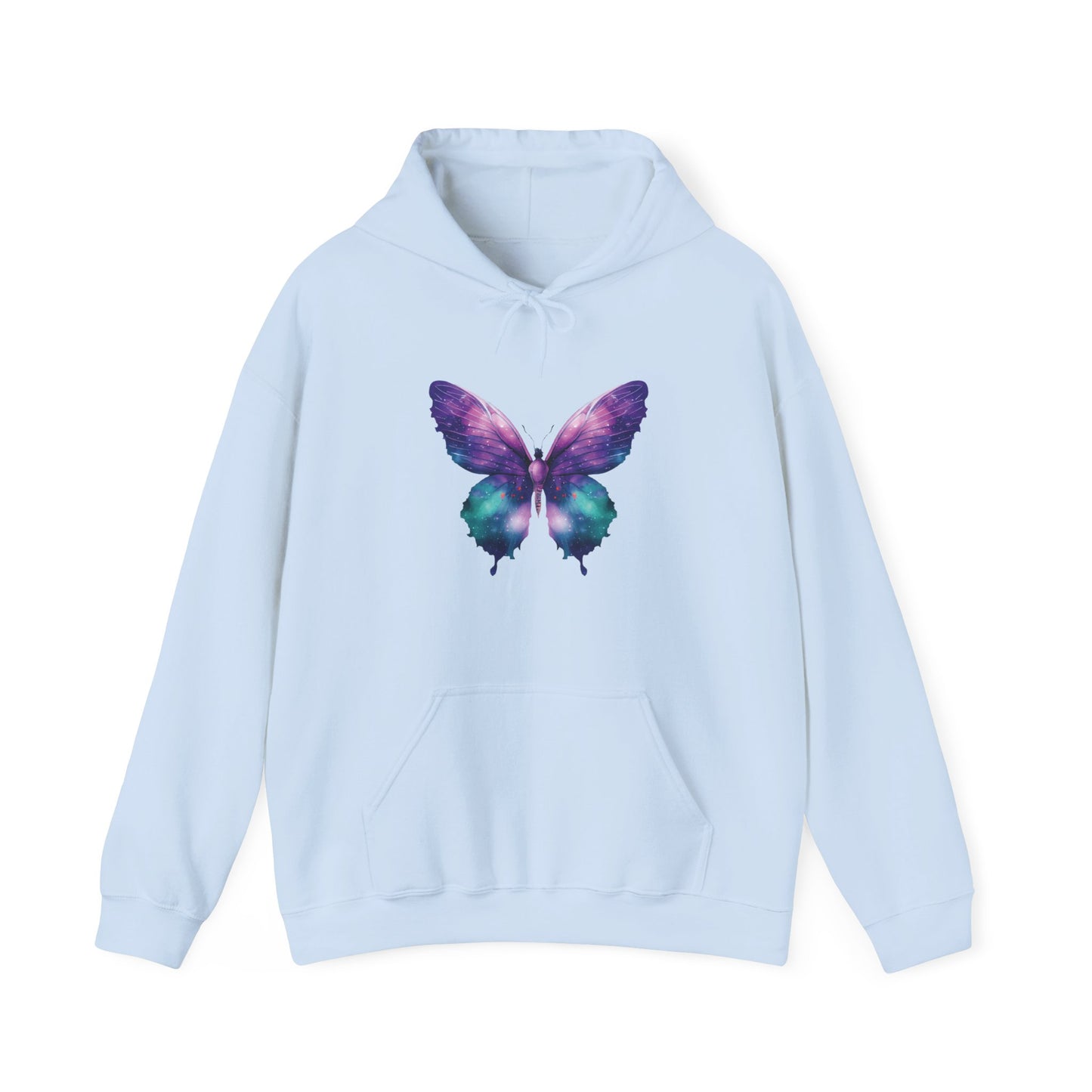 Cosmic Butterfly Hooded Sweatshirt
