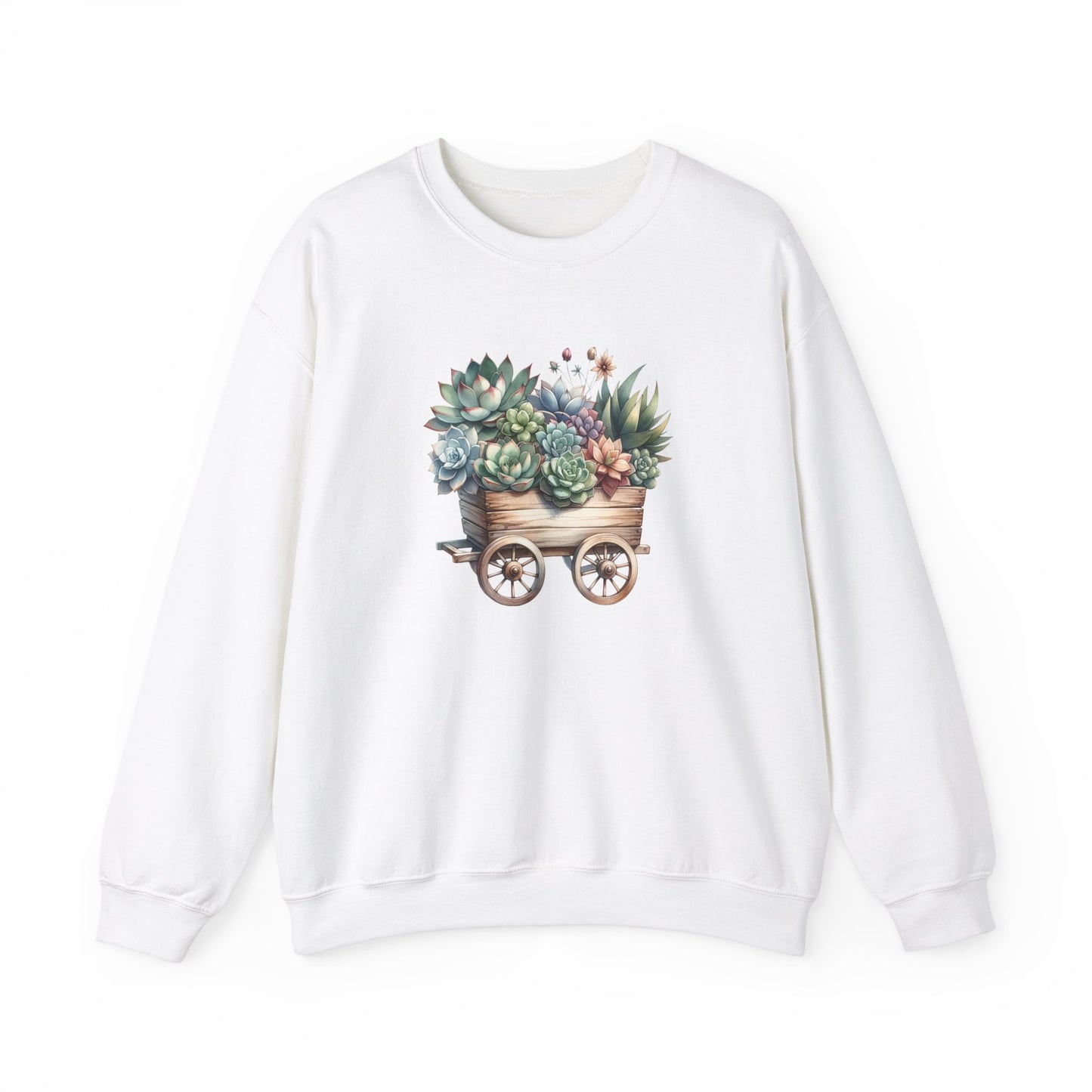 Succulent Wheelbarrow Sweatshirt