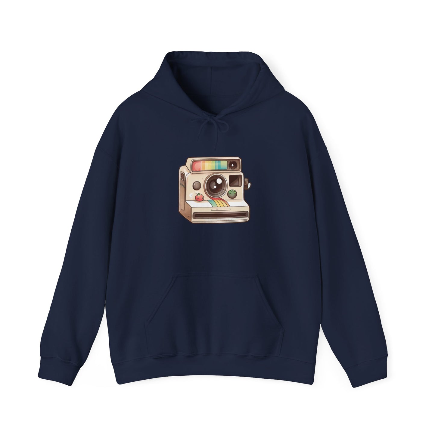 Vintage Polaroid Hooded Sweatshirt