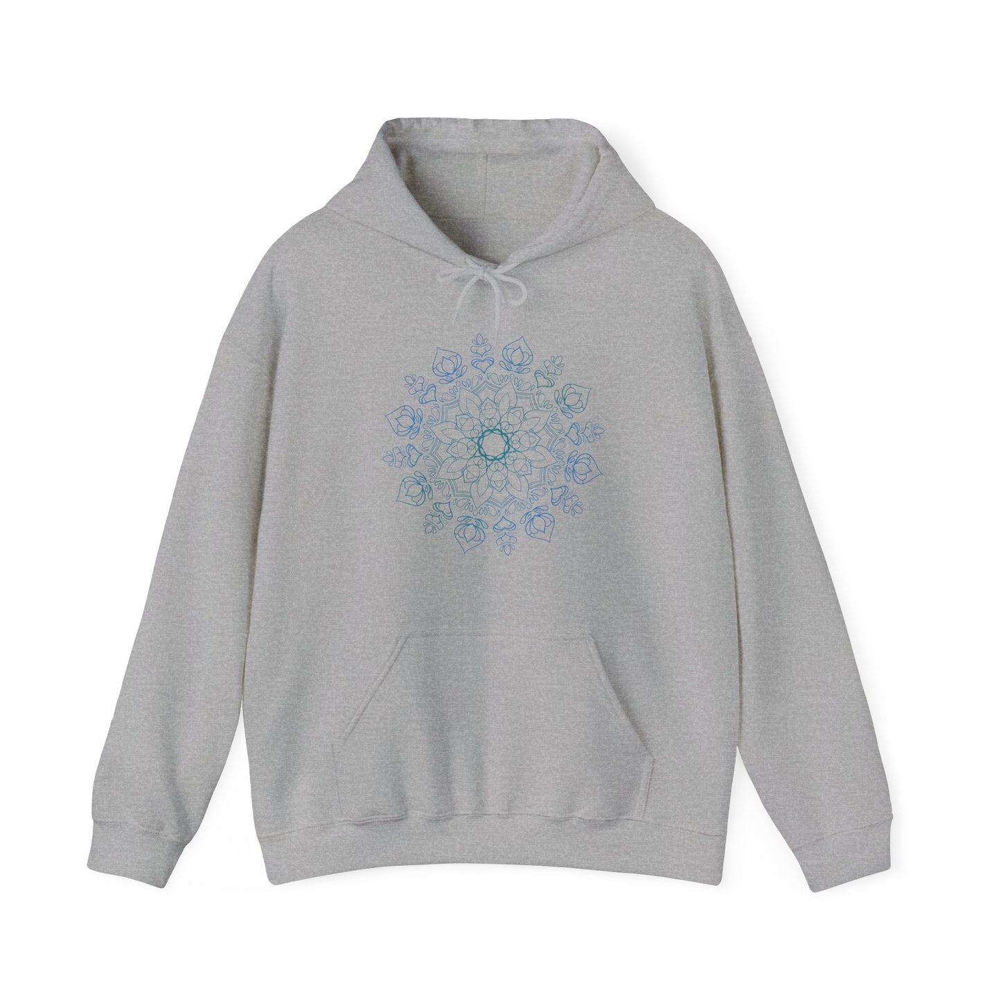 Colorful Mandala Hooded Sweatshirt (005)