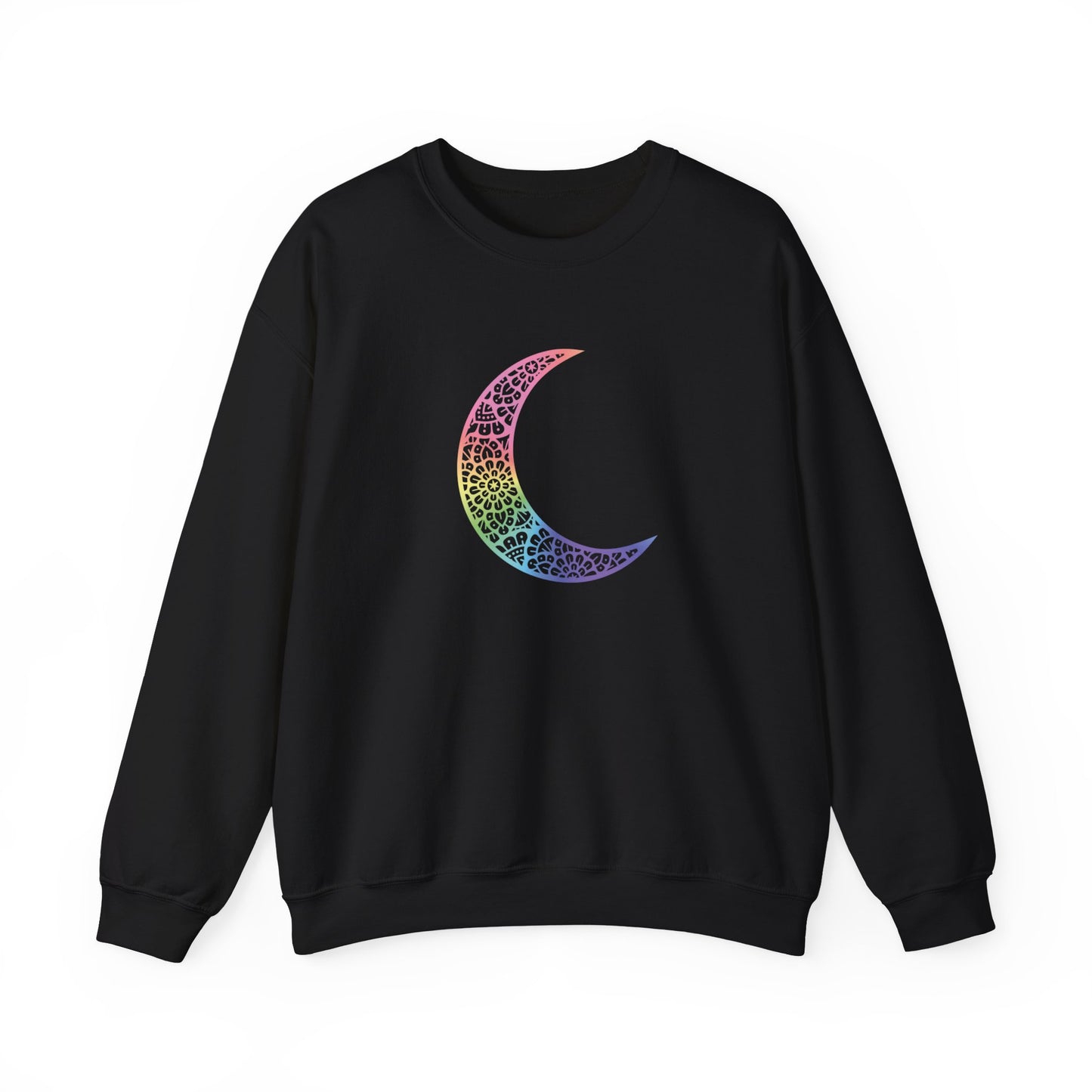 Colorful Mandala Moon Sweatshirt