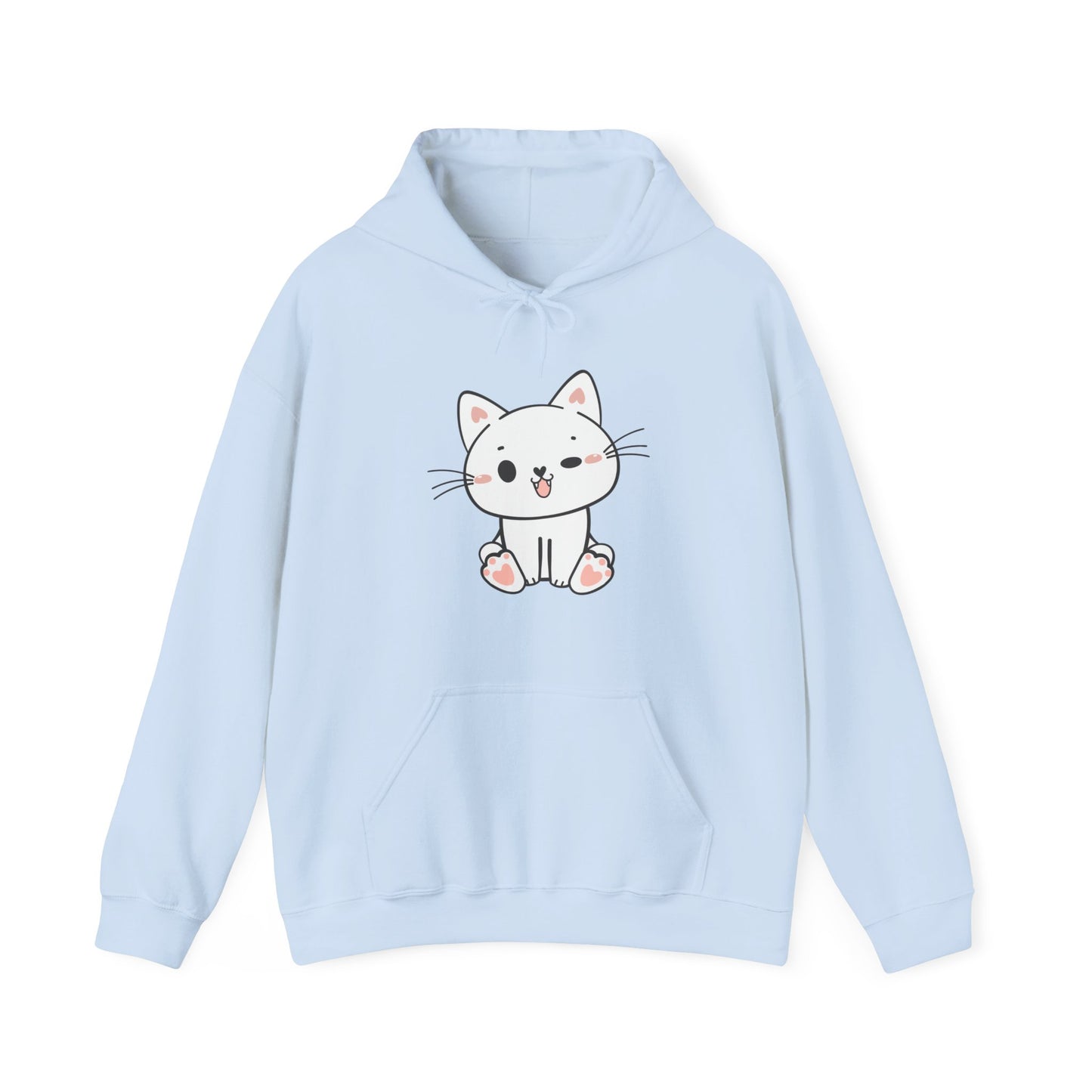 Cute Cat Hooded Sweatshirt
