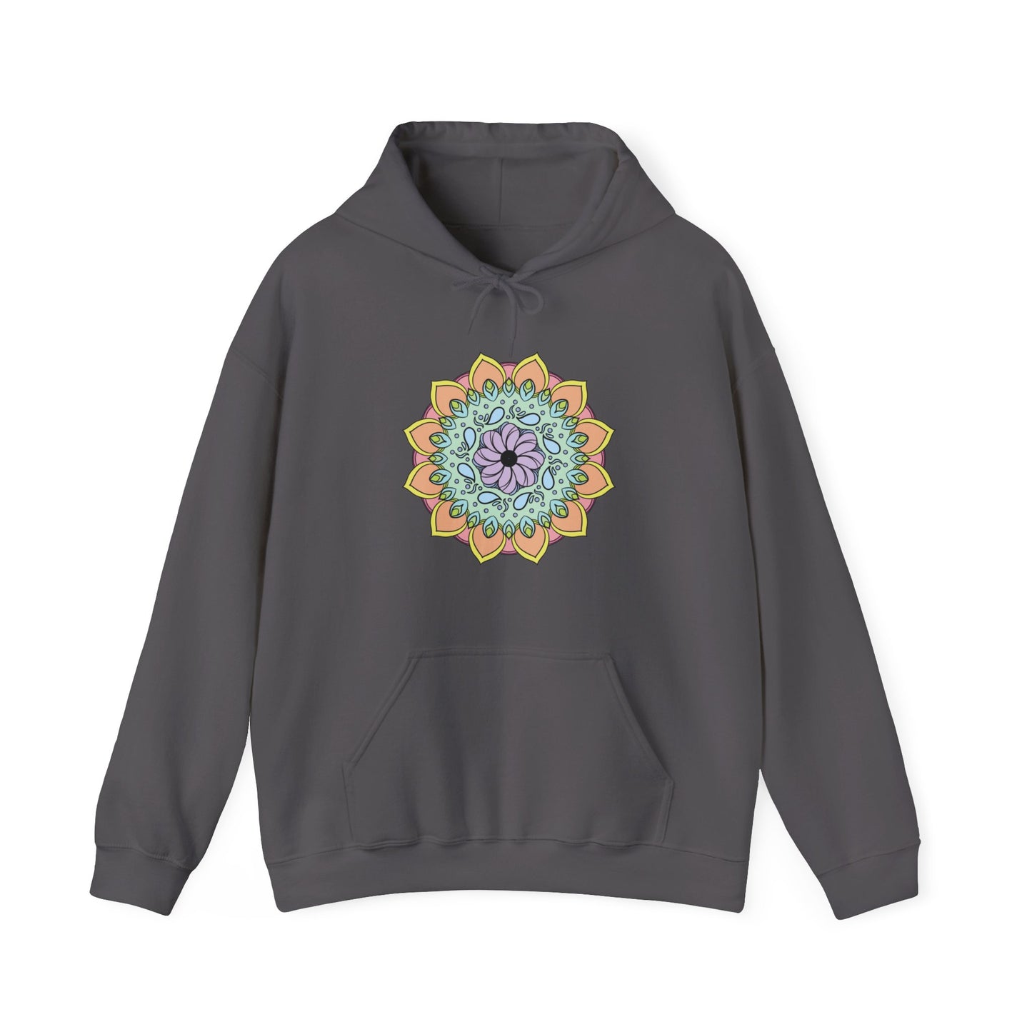 Colorful Mandala Hooded Sweatshirt (003)