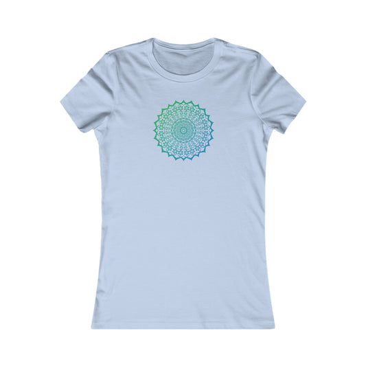 Colorful Mandala Fitted Tee (022)