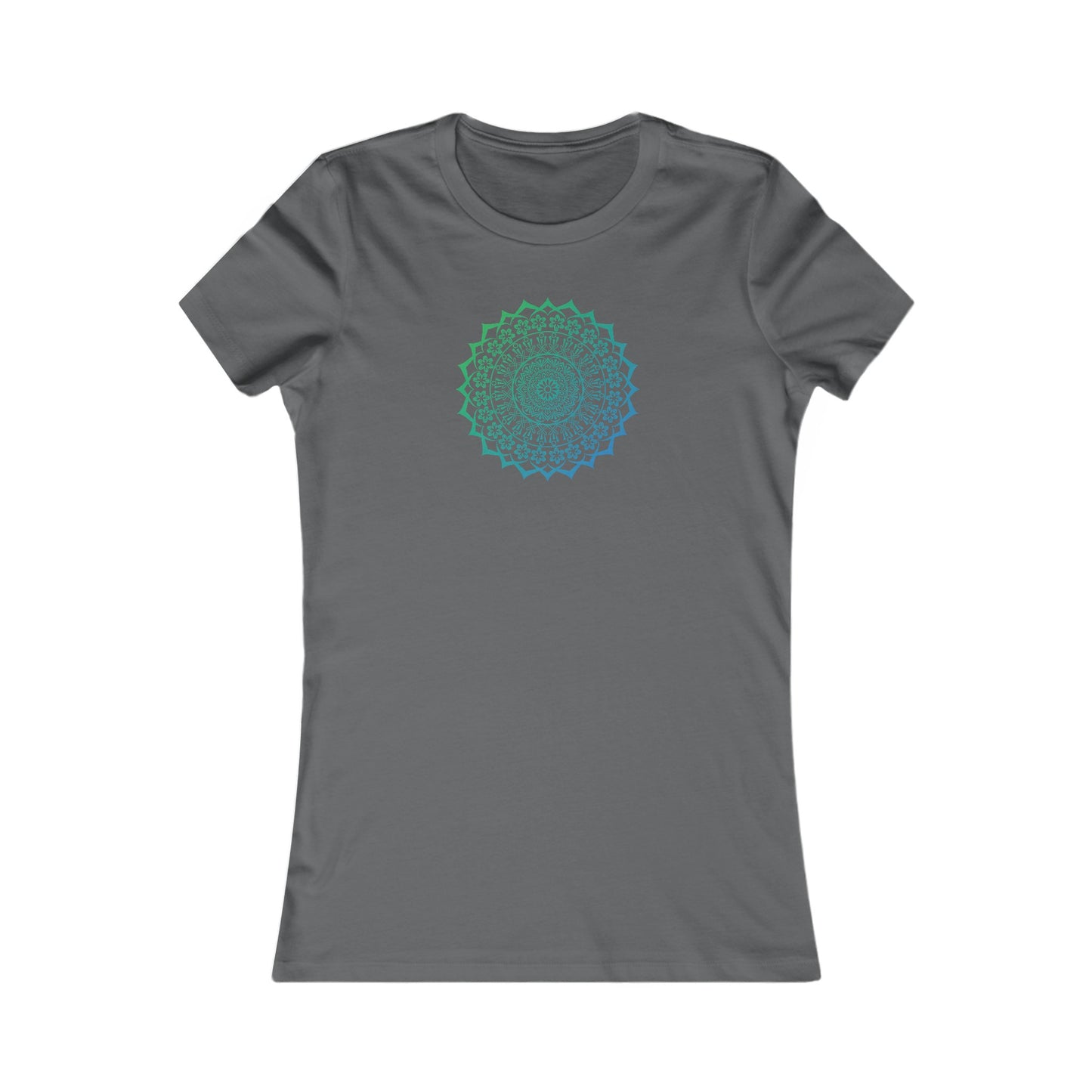 Colorful Mandala Fitted Tee (022)