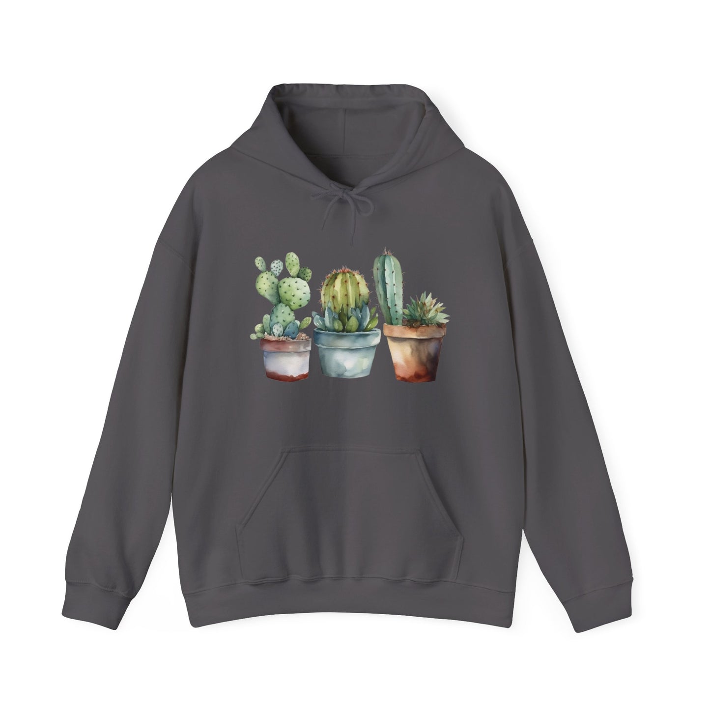 Cactus Set Hooded Sweatshirt