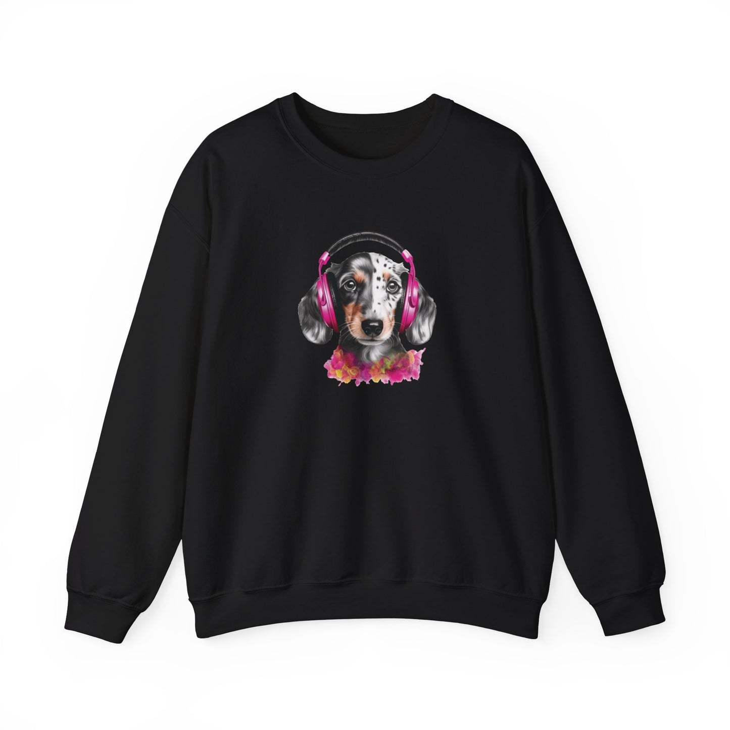 Dog with Headphones Sweatshirt