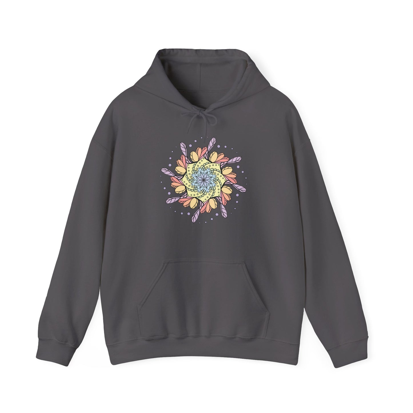 Colorful Mandala Hooded Sweatshirt (032)